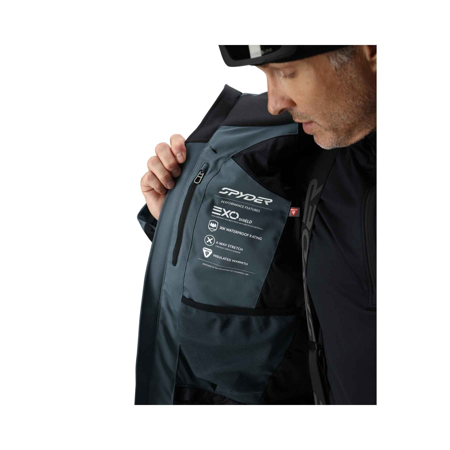 Spyder Titan Jacket in Black