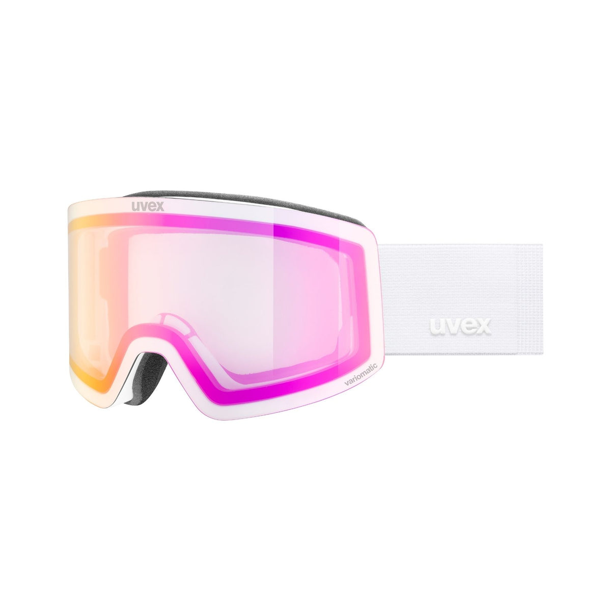 Uvex provoqe V - White Matt Pink