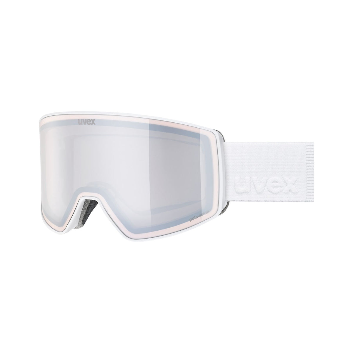 Uvex scenic P - White Matt Silver